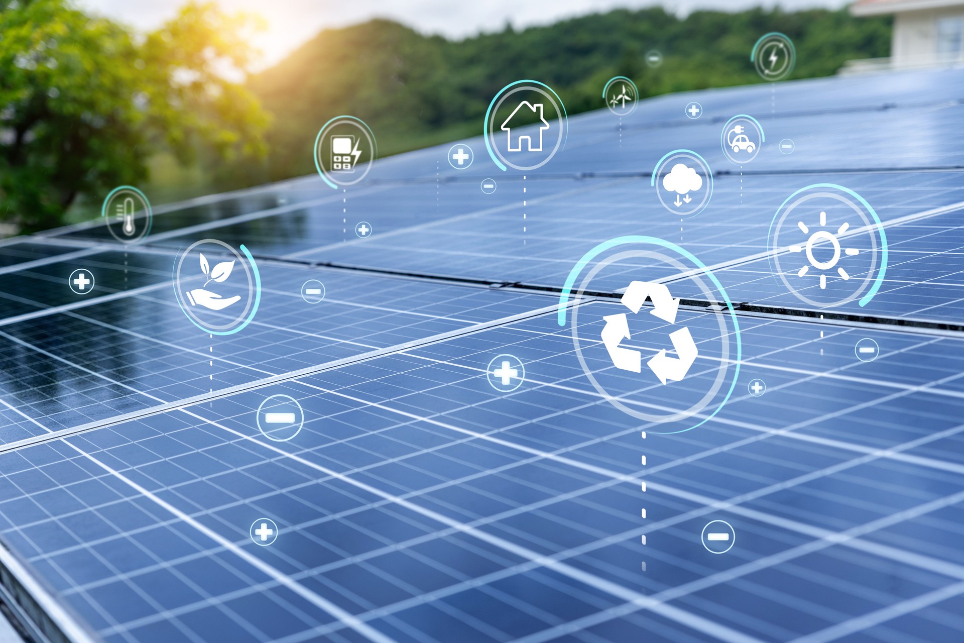 Solar panels data.